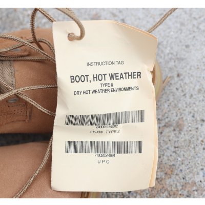 画像8: 米軍Mc Raeデザートブーツ3 1/2XW新品