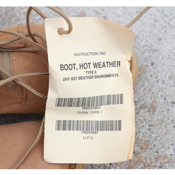 画像8: 米軍Mc Raeデザートブーツ3 1/2XW新品