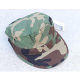 米軍 米海軍 八角帽ウッドランド迷彩MEDIUM新品