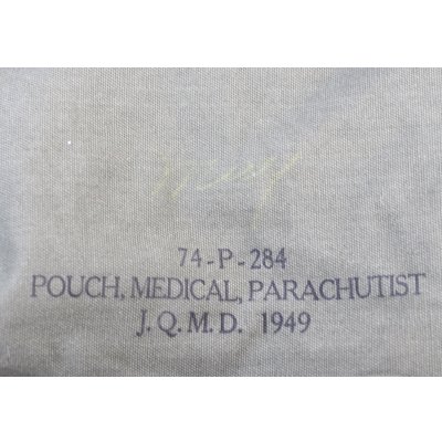 画像6: 第二次世界大戦 米軍 空挺メディカルパックOD新品?