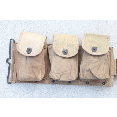 画像3: 第一次世界大戦 米軍M1918 BAR用マガジンベルト カーキ