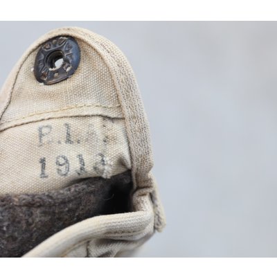 画像3: 第一次世界大戦 米軍M1917騎兵用キャンティーンカバー カーキ