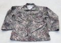 韓国軍 戦闘服ジャケット 韓国陸軍デジタル迷彩105-168-M海軍パッチ付き