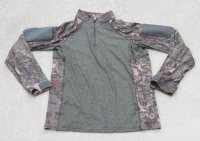 韓国軍コンバットシャツ韓国陸軍デジタル迷彩100