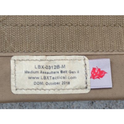 画像4: LBX-0312BベルトパッドCB(コヨーテブラウン)MEDIUM新品