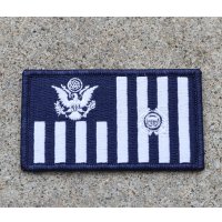 LBT-1781米沿岸警備隊旗フラッグパッチ新品