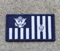 LBT-1781米沿岸警備隊旗フラッグパッチ新品