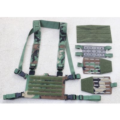 画像6: LBT-1961-LCミニマリストチェストリグ ウッドランド迷彩 新品