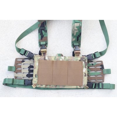 画像10: LBT-1961-LCミニマリストチェストリグ ウッドランド迷彩 新品