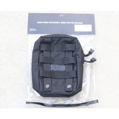 画像2: ブラックホークSTRIKEアップライトGPポーチ黒 新品