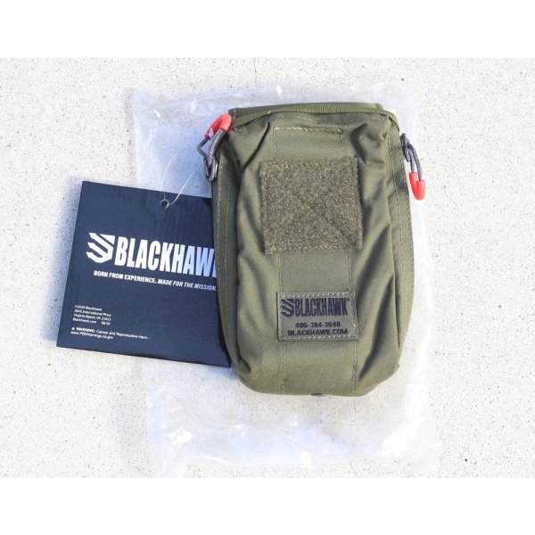 画像1: ブラックホークSTRIKEコンパクトメディカルポーチOD新品