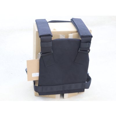 画像3: ブラックホーク ロービジプレートキャリア黒MEDIUM新品