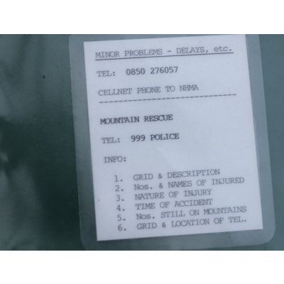 画像7: 英軍サンドハースト王立陸軍士官学校メモ帳カバー&アクアスクライブ防止メモ帳セット