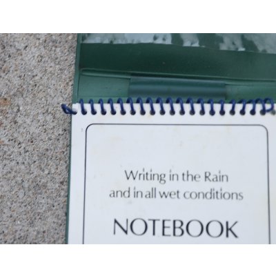 画像8: 英軍サンドハースト王立陸軍士官学校メモ帳カバー&アクアスクライブ防止メモ帳セット