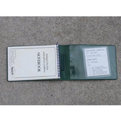 画像5: 英軍サンドハースト王立陸軍士官学校メモ帳カバー&アクアスクライブ防止メモ帳セット