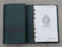 英軍バインダー入り王立工兵隊マニュアル