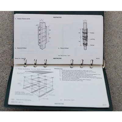 画像7: 英軍バインダー入り王立工兵隊マニュアル