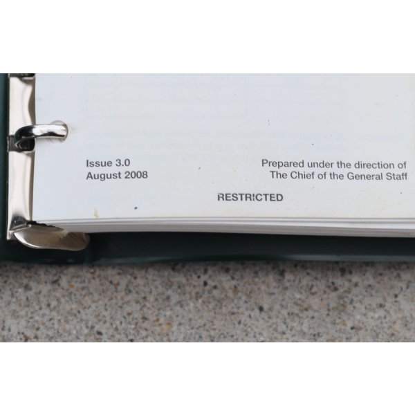 画像4: 英軍バインダー入り王立工兵隊マニュアル