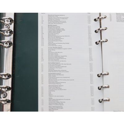 画像11: 英軍バインダー入り王立工兵隊マニュアル