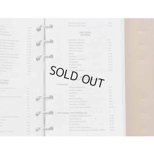 画像8: 英軍陸軍バインダー入りマニュアル