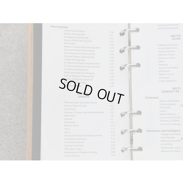 画像7: 英軍陸軍バインダー入りマニュアル