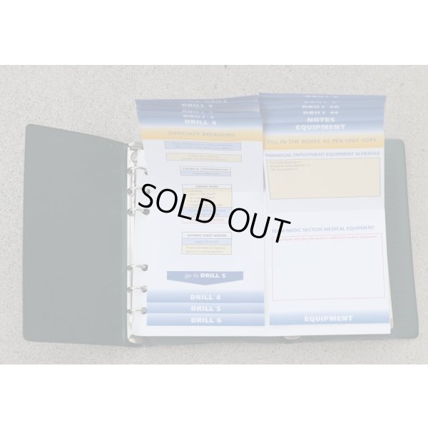 画像6: 英軍陸軍バインダー入りCBRN・負傷者救護マニュアル