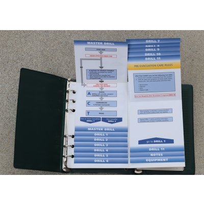 画像5: 英軍陸軍バインダー入りCBRN・負傷者救護マニュアル