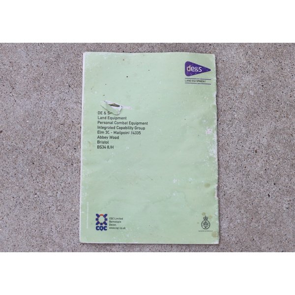 画像2: 英軍オスプレイmk4Aボディアーマー用マニュアル