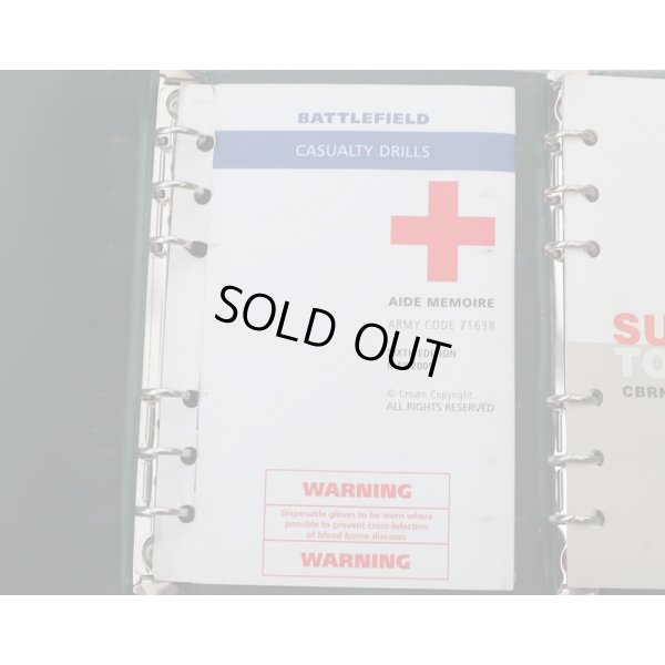 画像4: 英軍陸軍バインダー入りCBRN・負傷者救護マニュアル