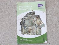 英軍オスプレイmk4Aボディアーマー用マニュアル