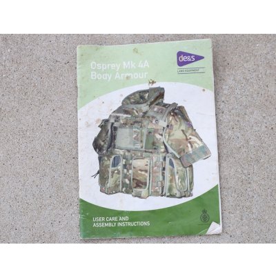 画像1: 英軍オスプレイmk4Aボディアーマー用マニュアル