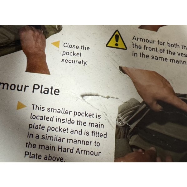 画像9: 英軍オスプレイmk4Aボディアーマー用マニュアル