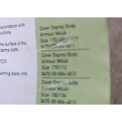 画像8: 英軍オスプレイmk4Aボディアーマー用マニュアル