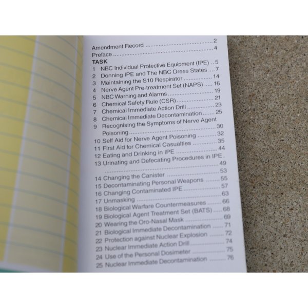 画像4: 英軍陸軍NBCマニュアル2002年版