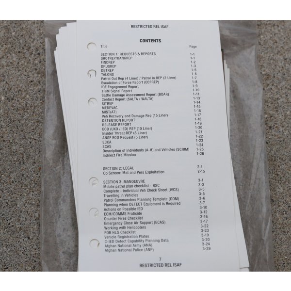 画像3: 英軍ヘリック作戦時アフガニスタン派遣マニュアル