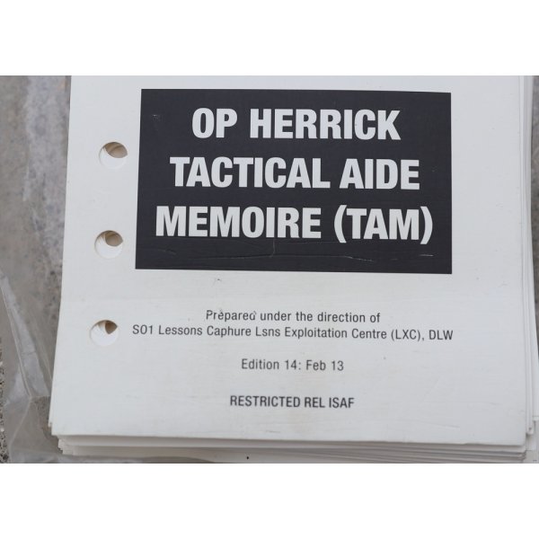 画像2: 英軍ヘリック作戦時アフガニスタン派遣マニュアル