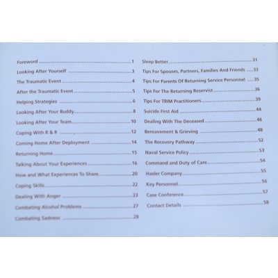 画像4: 英軍トラウマ回復力マニュアル