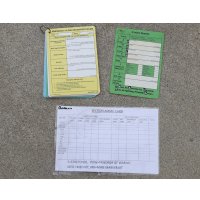 英軍 報告・記録カードセット