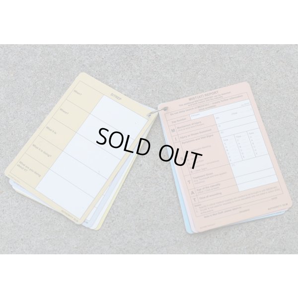 画像9: 英軍 報告・記録カードセット