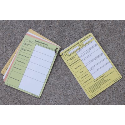 画像8: 英軍 報告・記録カードセット