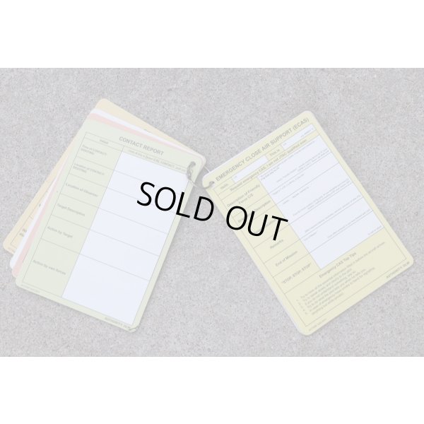 画像7: 英軍 報告・記録カードセット