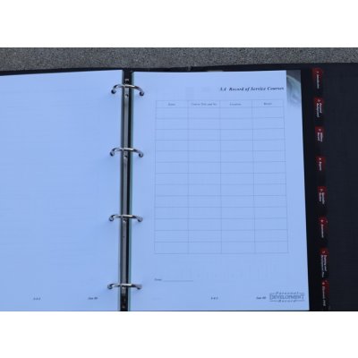 画像8: 英軍陸軍個人発展記録ファイル