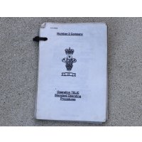 英軍テリック作戦時イラク派遣部隊作戦手順マニュアル