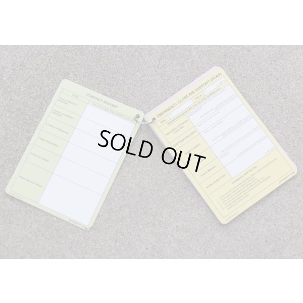 画像12: 英軍 報告・記録カードセット