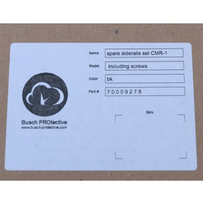 画像4: ブッシュCMR-1ヘルメットレール黒ネジ付き新品