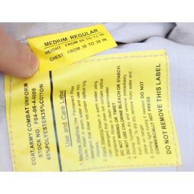 画像5: ANA(アフガニスタン政府軍)戦闘服上下セット3Cデザート迷彩MEDIUM-REGULAR新品