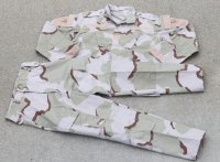 ANA(アフガニスタン政府軍)戦闘服上下セット3Cデザート迷彩MEDIUM-REGULAR新品