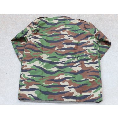 画像2: マレーシア軍レインジャケットM94ウッドランドストライプ迷彩L