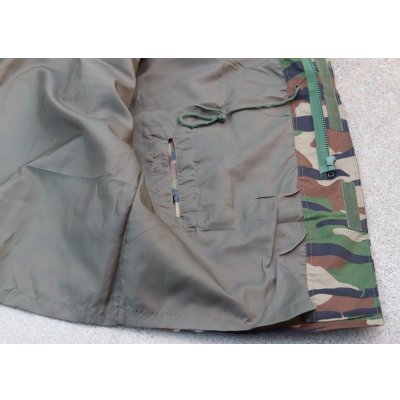 画像6: マレーシア軍レインジャケットM94ウッドランドストライプ迷彩L