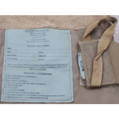 画像6: 米法執行機関放出? MSAパラクレイトRMV07ボディアーマーCB(コヨーテブラウン)MEDIUM